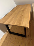 Esche Massivholz Tisch Lana