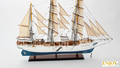Schiffs-Holzmodell 'Statsraad Lehmkuhl'